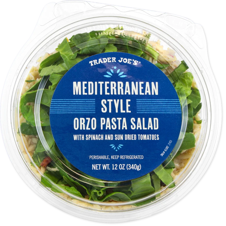 Mediterranean Style Orzo Pasta Salad