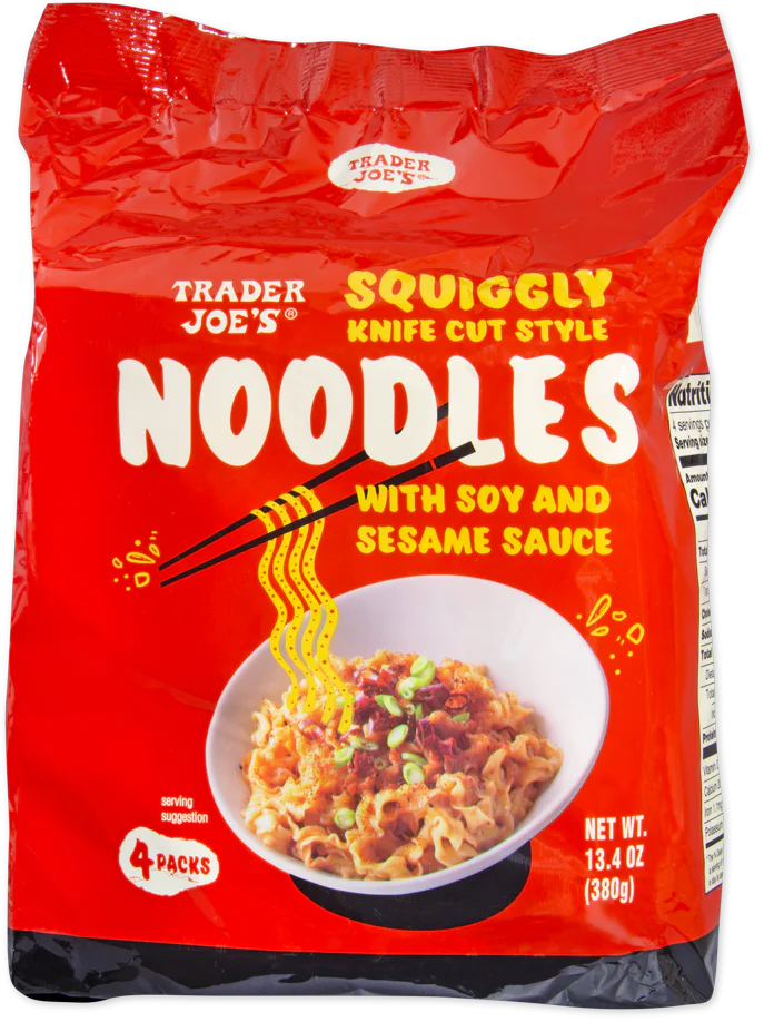 Squiggly Knife Cut Style Noodles