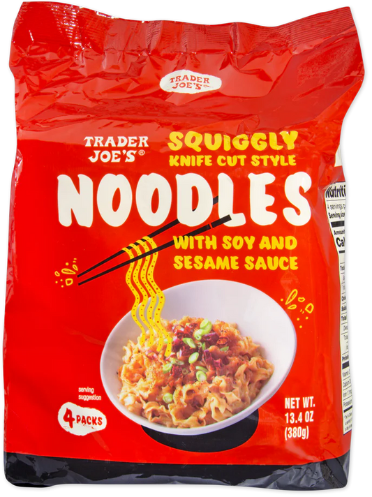 Squiggly Knife Cut Style Noodles