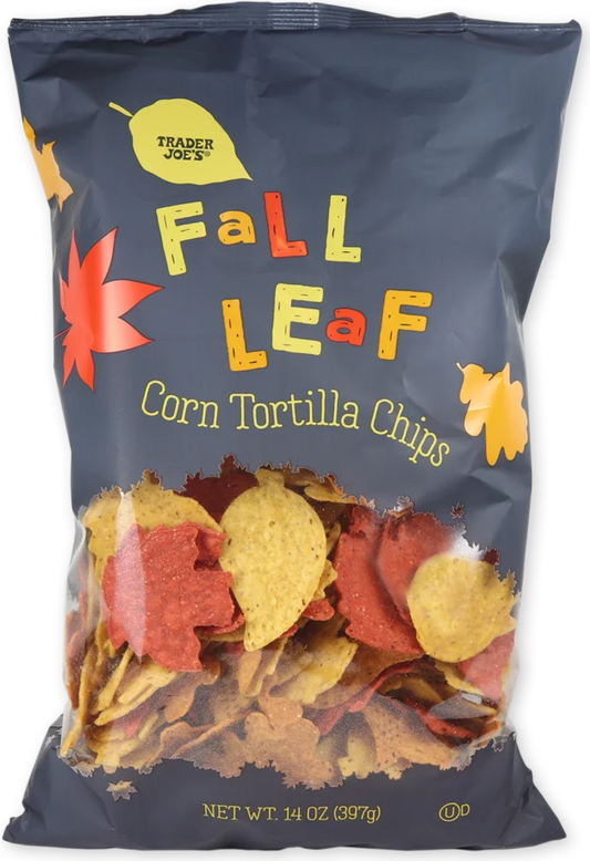 Fall Leaf Corn Tortilla Chips (LIMITED-FALL)