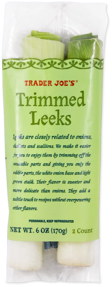 Trimmed Leeks