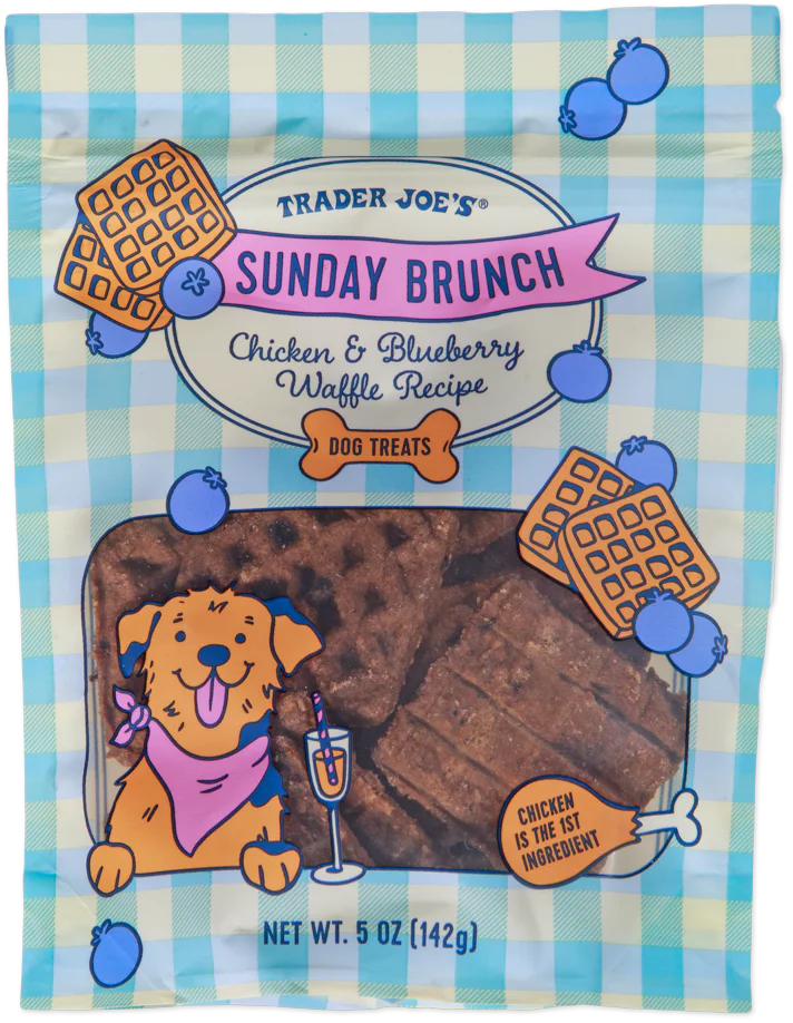 Sunday Brunch Chicken & Blueberry Waffle Recipe Dog Treats (LIMITED)
