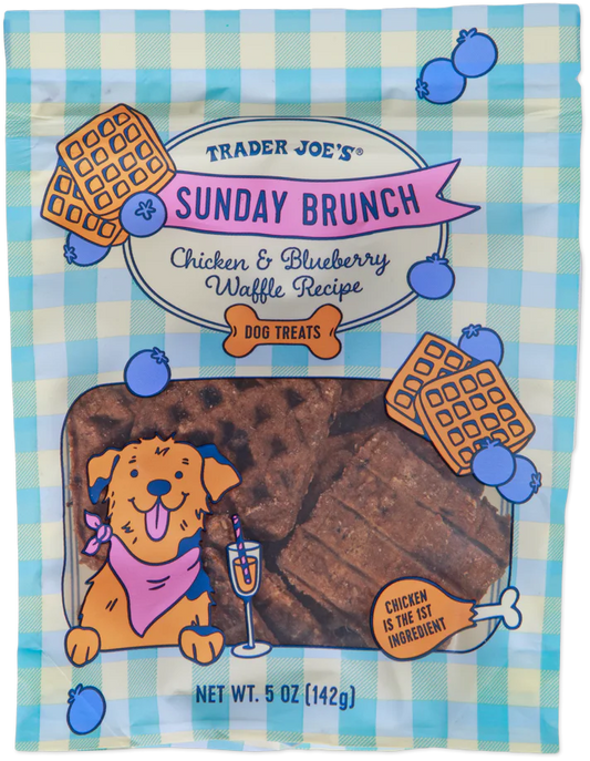 Sunday Brunch Chicken & Blueberry Waffle Recipe Dog Treats (LIMITED)