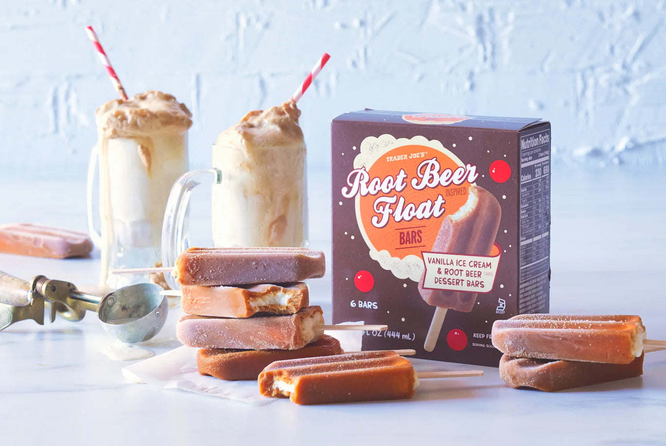 Root Beer Float Bars