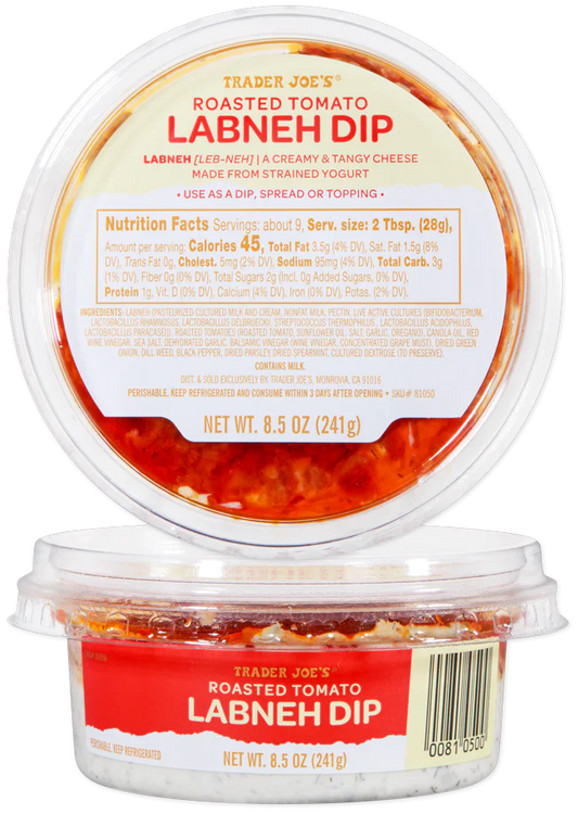 Roasted Tomato Labneh Dip