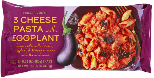 3 Cheese Pasta with Eggplant