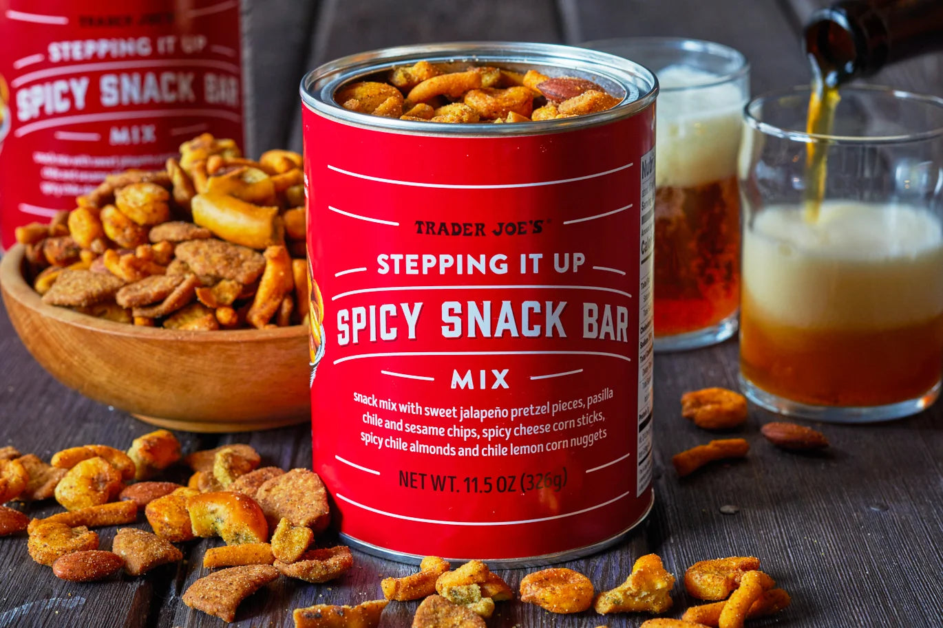 Stepping It Up Spicy Snack Bar Mix (SEASONAL)