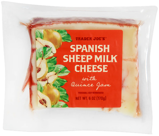 Spanish Sheep Milk Cheese with Quince Jam