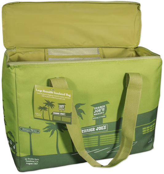 Olive Green Large Reusable Insulated Bag (LIMITED)