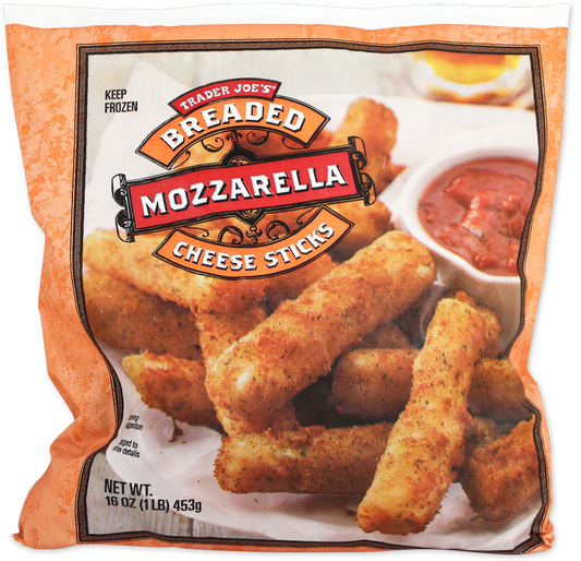 Breaded Mozzarella Cheese Sticks