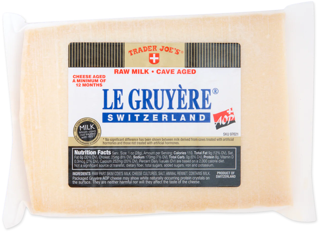 Raw Milk Cave Aged Le Gruyère