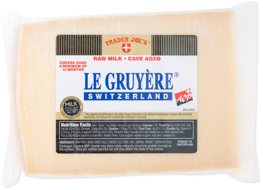 Raw Milk Cave Aged Le Gruyère