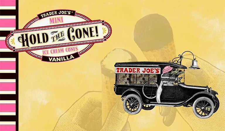 Vanilla Hold the Cone! Mini Ice Cream Cones