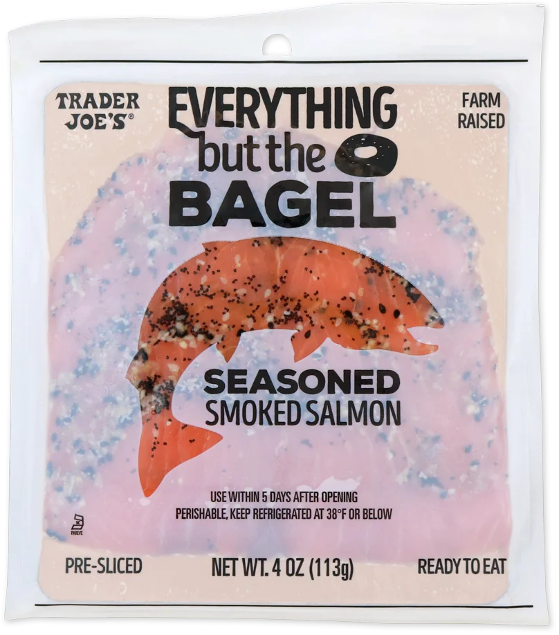 Everything But The Bagel Seasoned Smoked Salmon