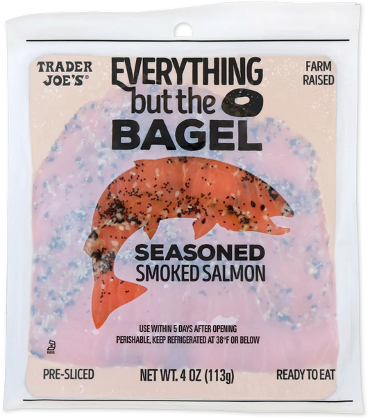 Everything But The Bagel Seasoned Smoked Salmon
