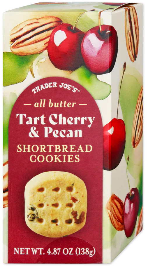 Tart Cherry & Pecan Shortbread Cookies (LIMITED)