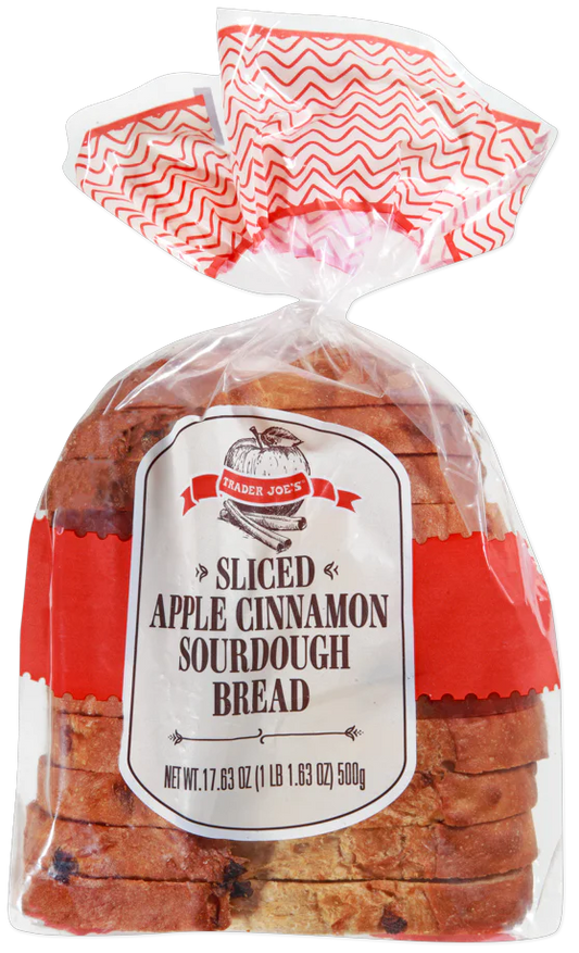 Sliced Apple Cinnamon Sourdough Bread (LIMITED)