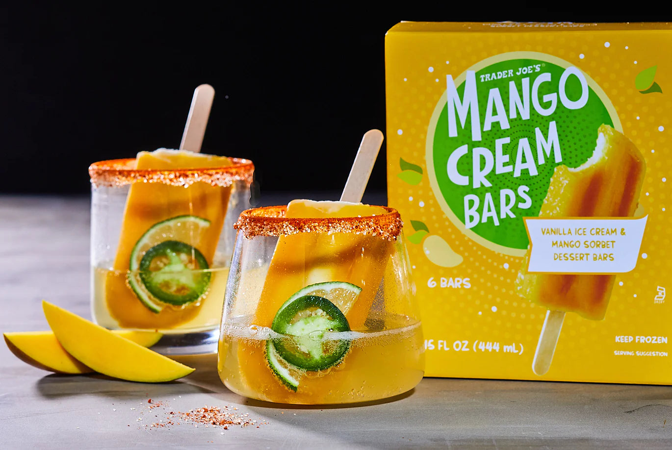 Mango Cream Bars