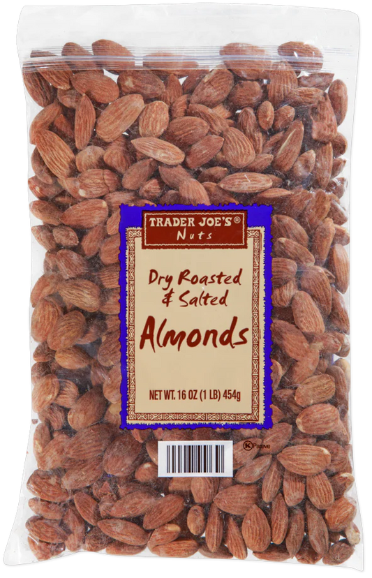 Dry Roasted & Salted Almonds