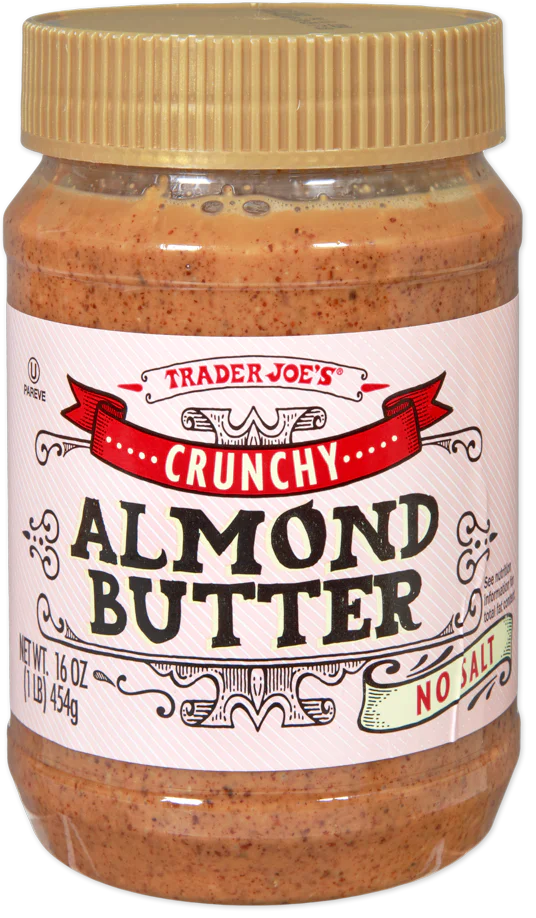Crunchy Almond Butter No Salt