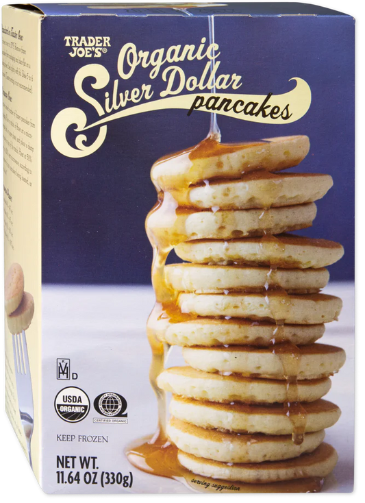 Organic Silver Dollar Pancakes