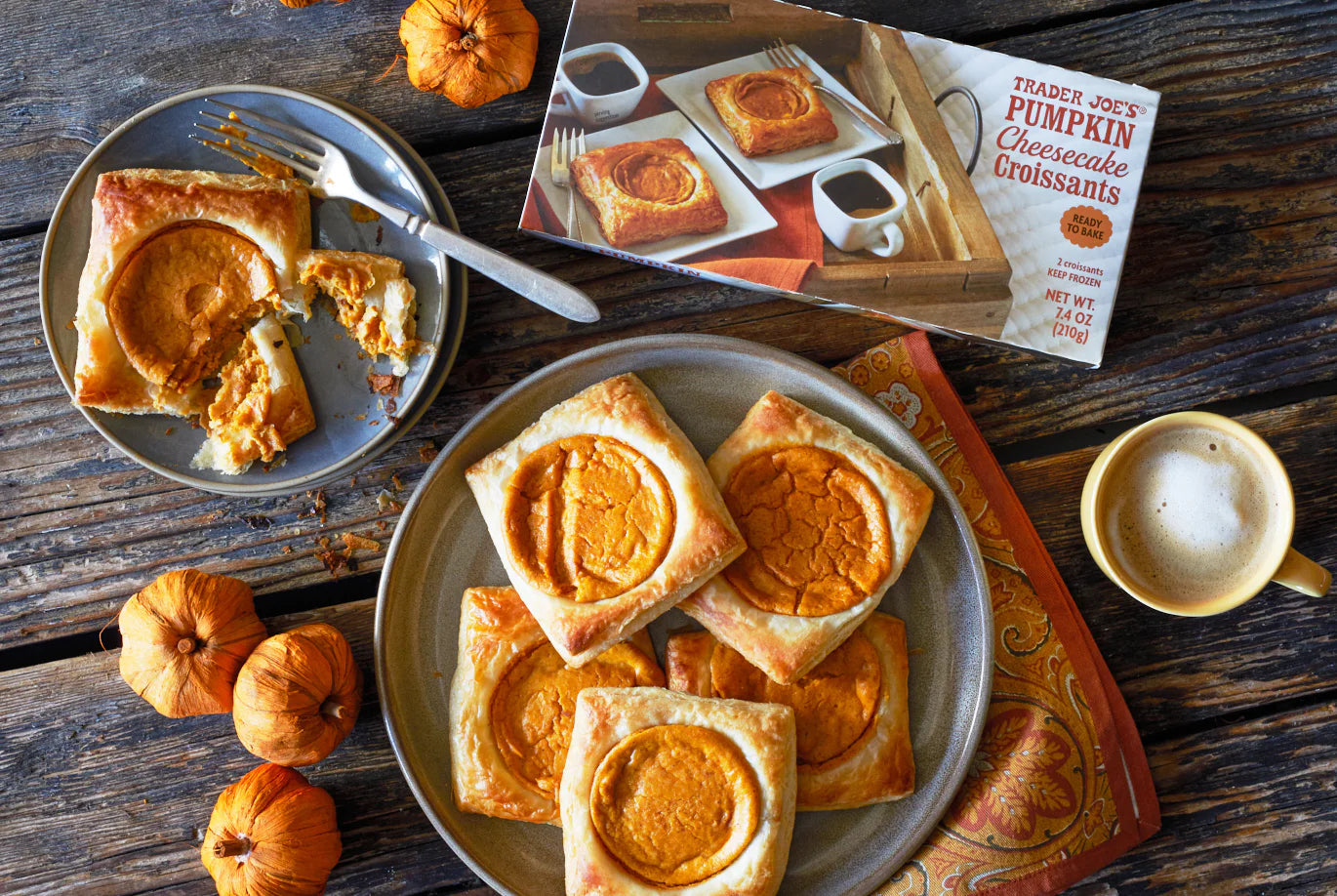 Pumpkin Cheesecake Croissants (LIMITED)