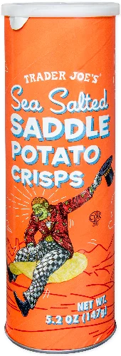 Sea Salted Saddle Potato Crisps