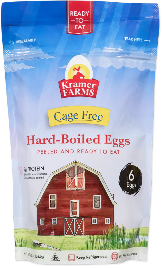 Kramer Farms Cage Free Hard-Boiled Eggs (LIMITED)