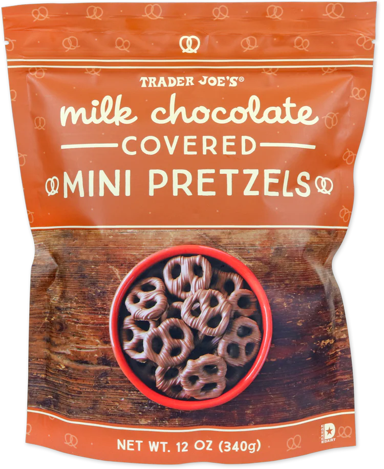 Milk Chocolate Covered Mini Pretzels