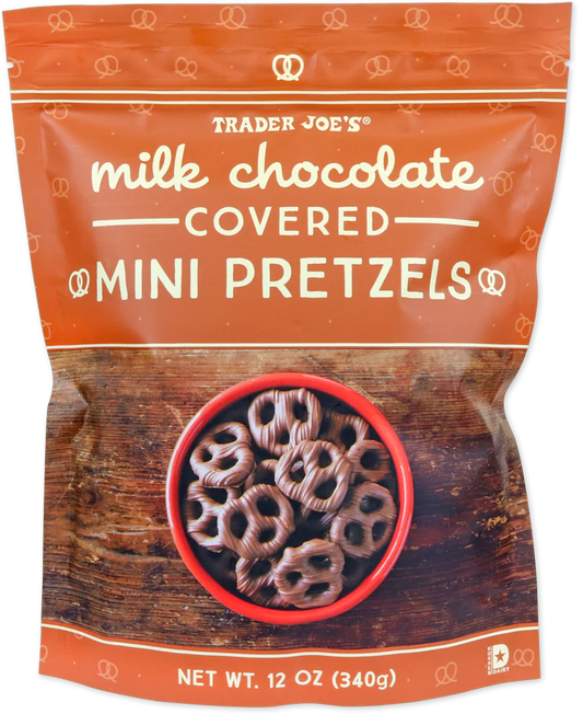 Milk Chocolate Covered Mini Pretzels