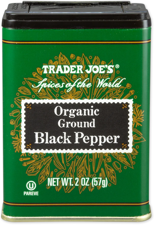 Organic Ground Black Pepper