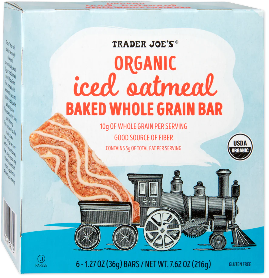 Organic Iced Oatmeal Baked Whole Grain Bar