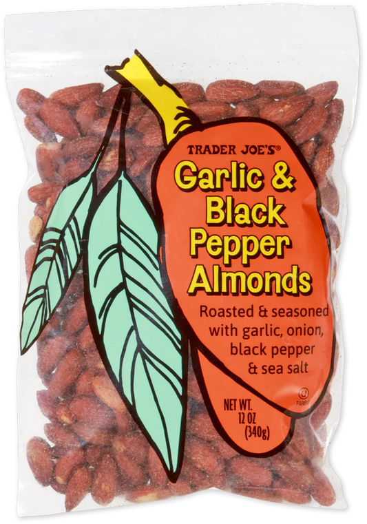 Garlic & Black Pepper Almonds