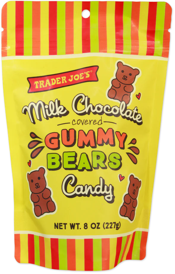 Milk Chocolate Covered Gummy Bears