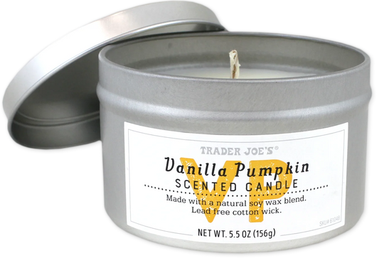 Vanilla Pumpkin Scented Candle (LIMITED-FALL)