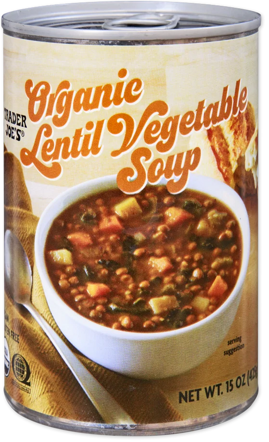 Organic Lentil Vegetable Soup