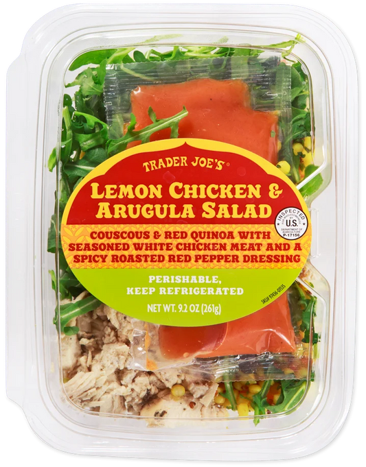 Lemon Chicken & Arugula Salad