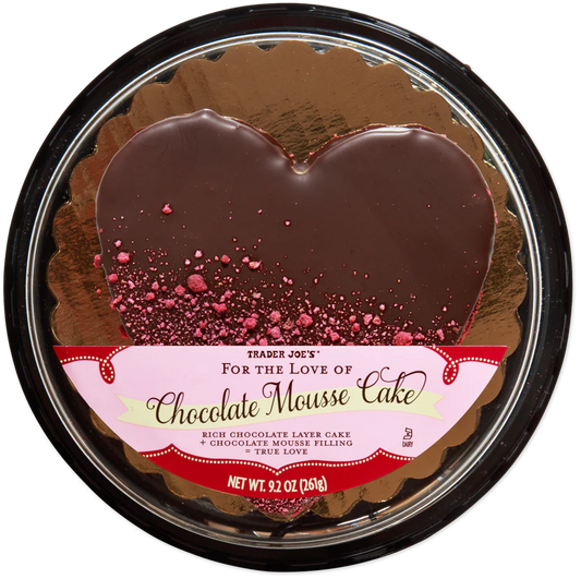 For the Love of Chocolate Mousse Cake