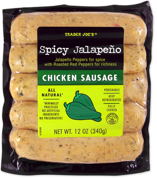 Spicy Jalapeño Chicken Sausage