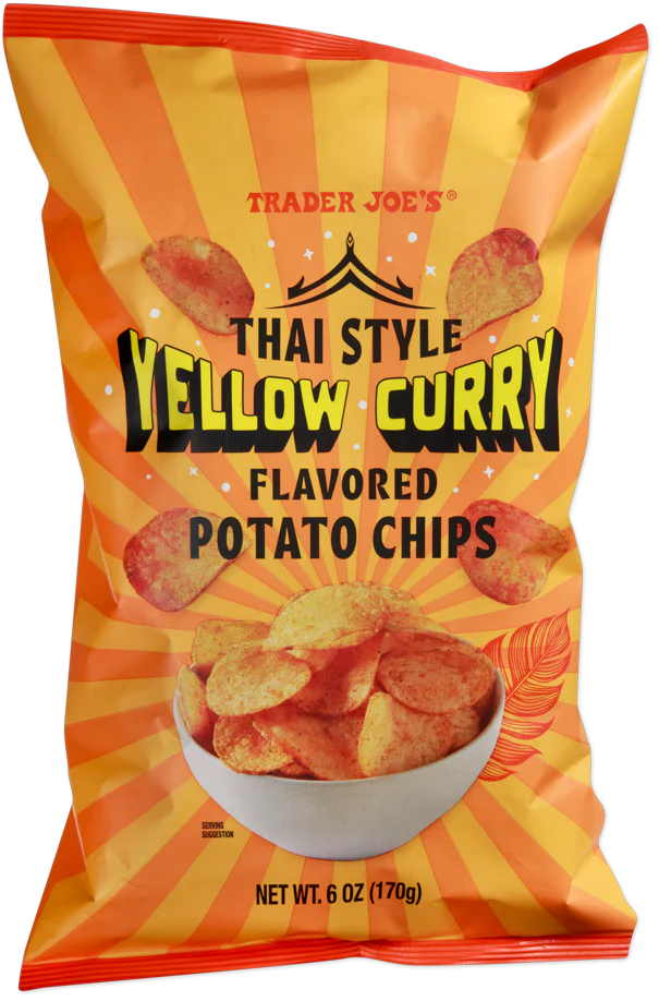 Thai Style Yellow Curry Flavored Potato Chips (LIMITED FEB-APRIL)