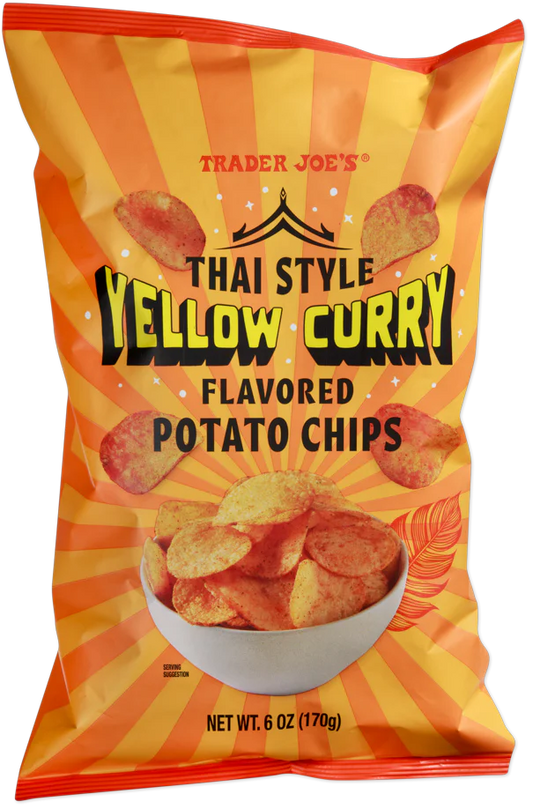 Thai Style Yellow Curry Flavored Potato Chips (LIMITED FEB-APRIL)