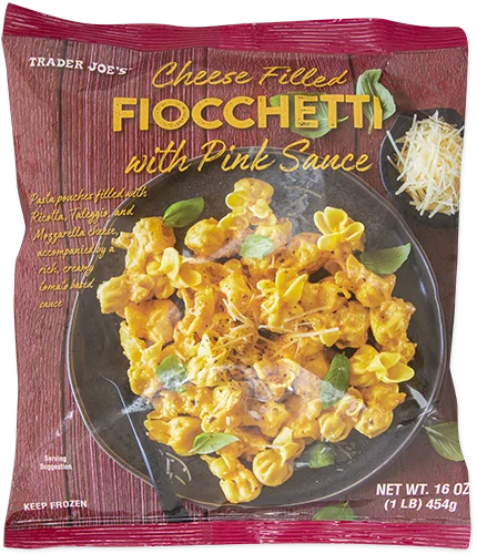 Cheese Filled Fiocchetti with Pink Sauce