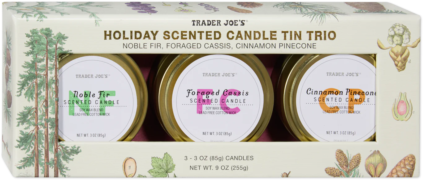 Holiday Scented Candle Trio (LIMITED)