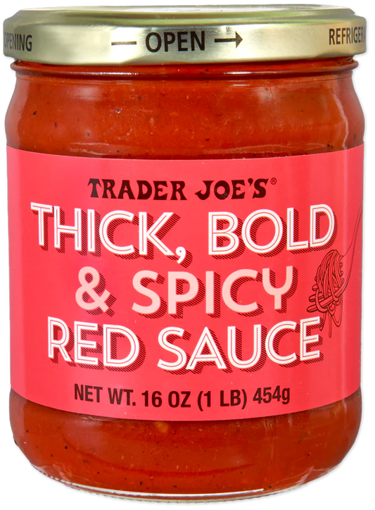 Thick, Bold & Spicy Red Sauce