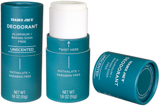 Unscented Deodorant