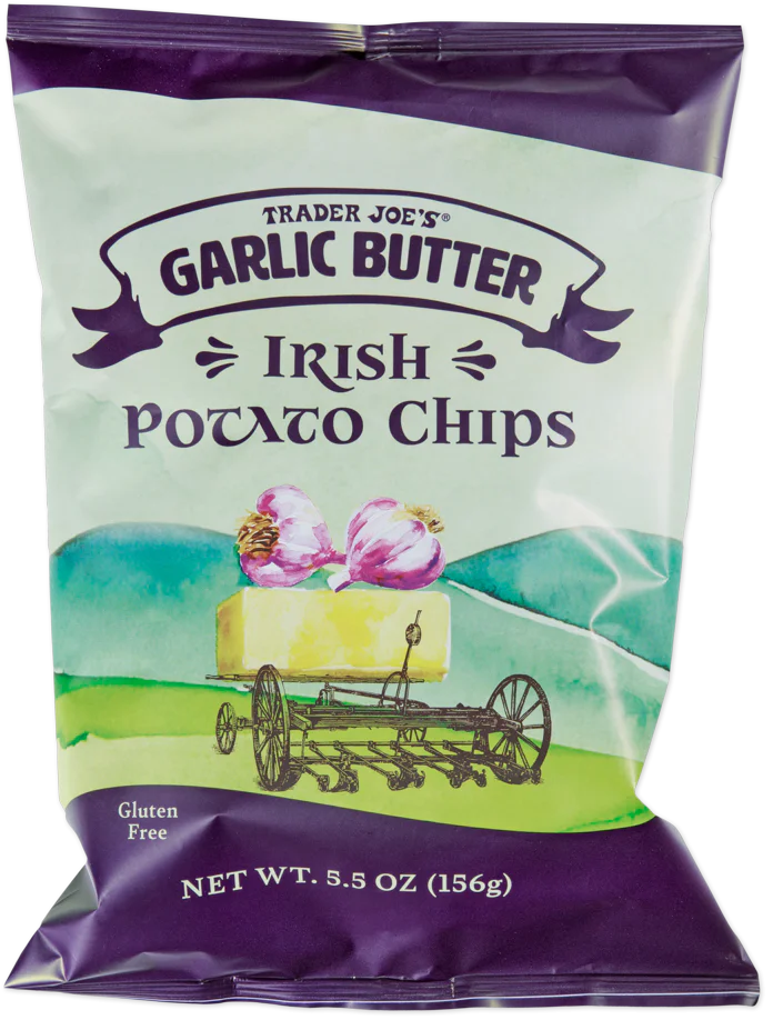 Garlic Butter Irish Potato Chips