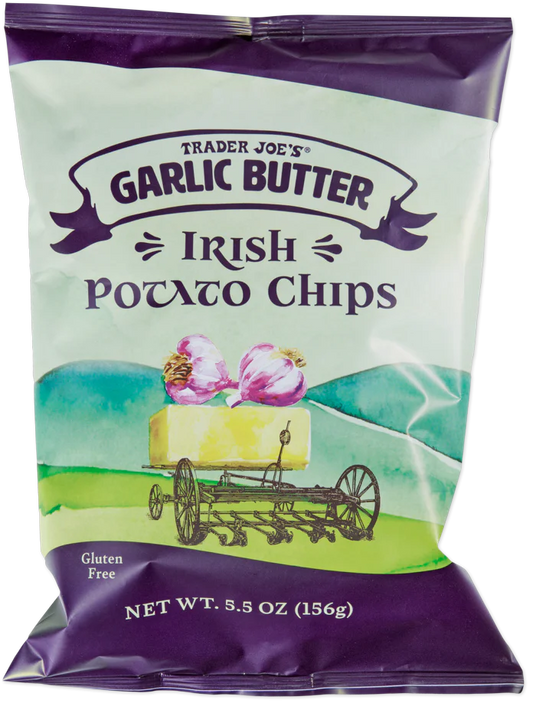 Garlic Butter Irish Potato Chips