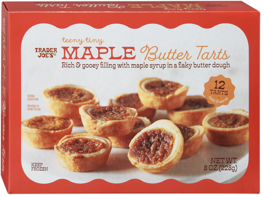 Teeny Tiny Maple Butter Tarts