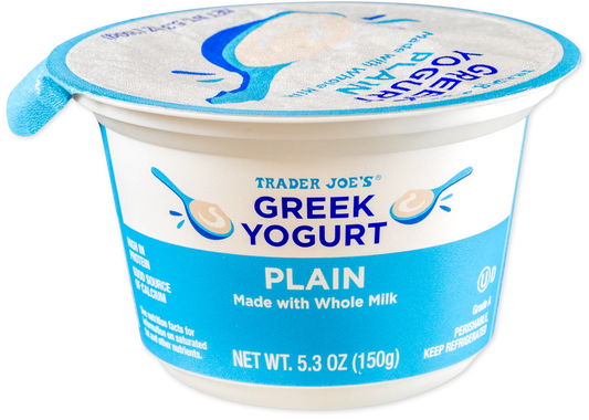 Plain Whole Milk Greek Yogurt