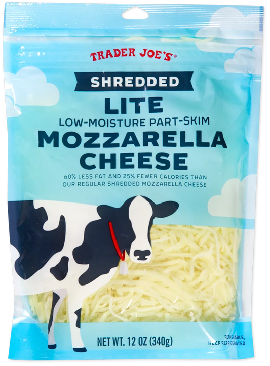Shredded Lite Mozzarella Cheese